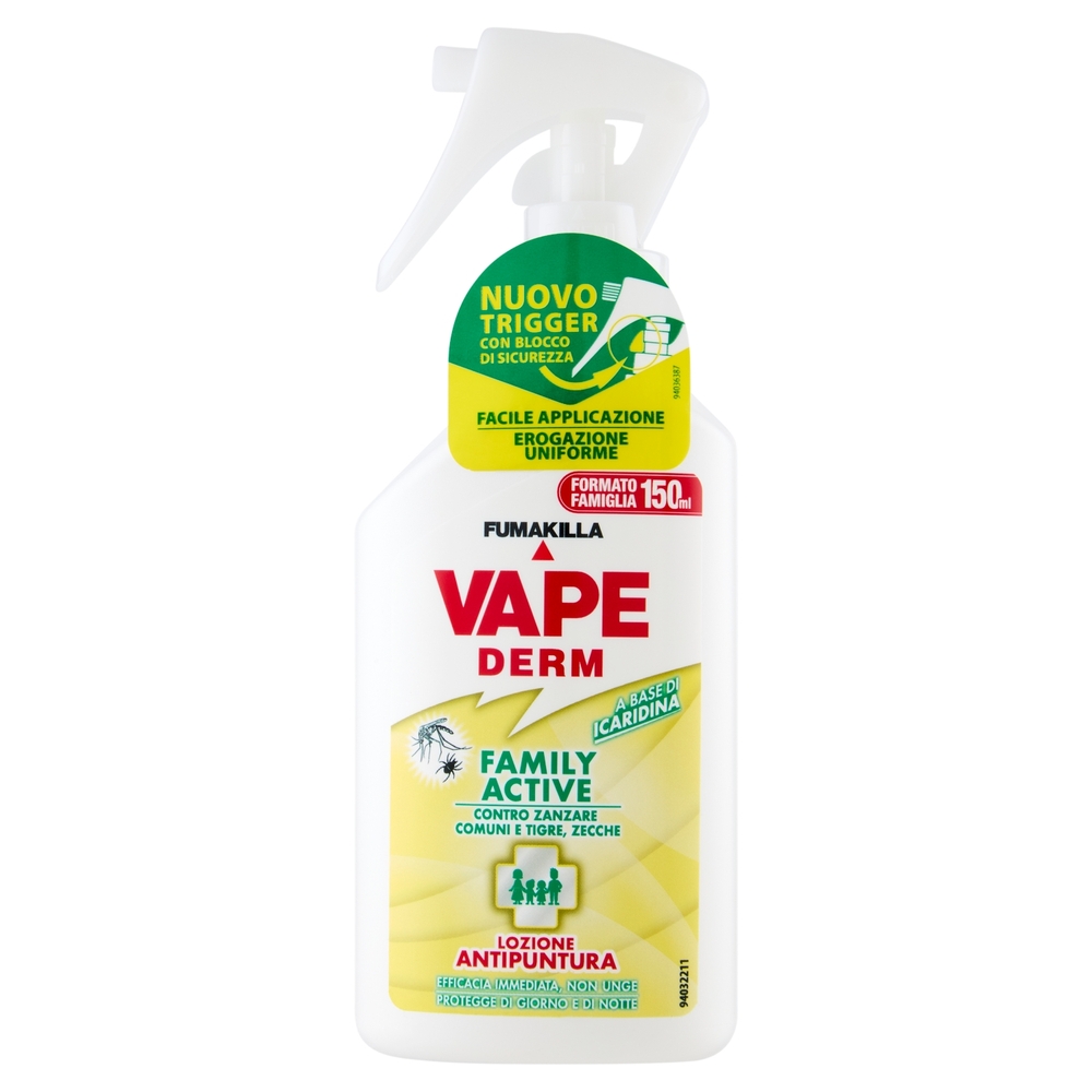 VAPE Derm Family Active Lozione Dopopuntura 150 ml